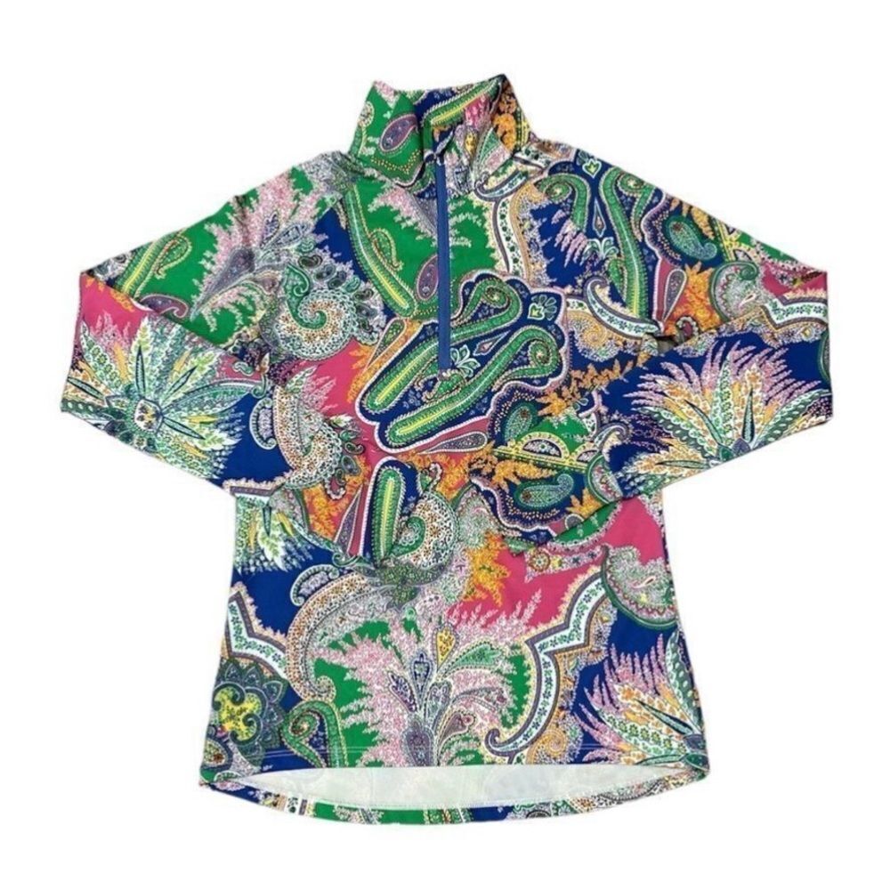 Ralph Lauren Paisley zip up jacket